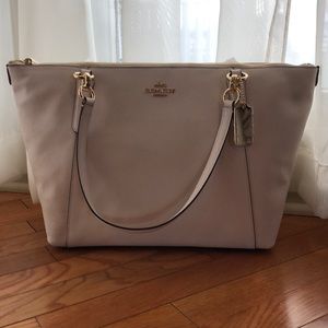 Coach Ava tote, NWT. Chalk color